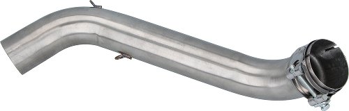 Agostini Silencer, stainless-steel, mat, oval, Euro4 - Moto