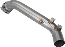 Agostini Silencer, stainless-steel, mat, oval, Euro4 - Moto