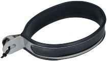 Échappement Agostini, ovale, inox, mat, Euro4 - adapté pour
