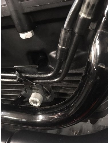 Agostini Footrest system complete - Moto Guzzi V7 III