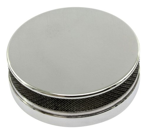 Brake fluid reservoir cap aluminium PS12 45mm round