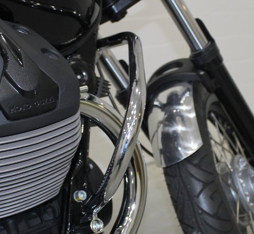 Moto Guzzi Paramotore anteriore, cromato - V7 I+II+III