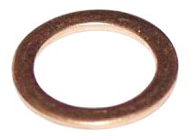 Sealing washer, brake line, copper, 10x14x1 - Universal