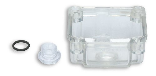 Malossi Float chamber with tester, transparent for PHBG