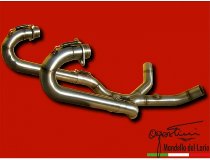 Agostini Manifold kit + crossover, stainless-steel, racing -