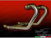 Agostini Manifold kit + crossover, mat, racing - Moto Guzzi