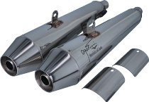 Agostini exhaust kit, VA, polished, polished end caps,