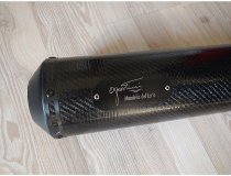 Agostini Silencer kit, carbon, short, with homologation -