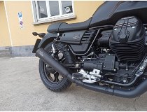 Agostini Auspuff-Satz, VA, schwarz, hoch, kurz, Euro4 - Moto