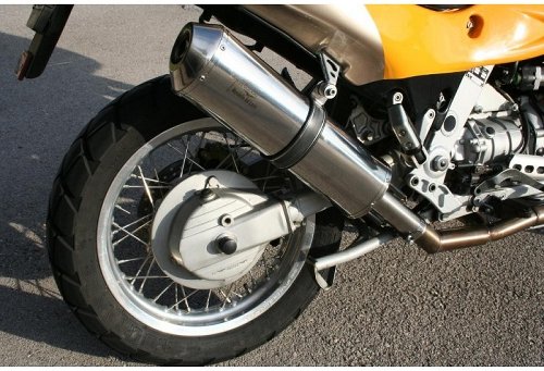 Agostini Auspuff, VA, poliert, ohne EG-ABE - Moto Guzzi