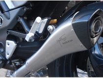 Agostini Silencer, polished, carbon, HF, with homologation -