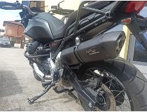 Échappement Agostini, X-Black, acier inoxydable, noir, avec