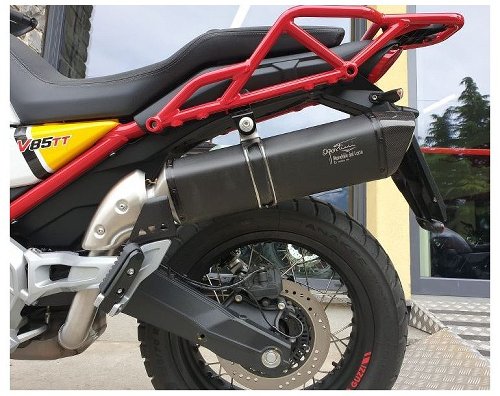 Agostini Auspuff, X-Black, schwarz, Carbon, Euro5 - Moto