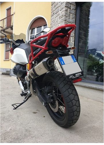 Agostini Auspuff, X-Black, VA, matt, Carbon, Euro5 - Moto