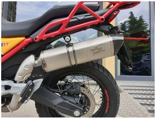 Agostini Auspuff, X-Black, VA, matt, Carbon, Euro5 - Moto