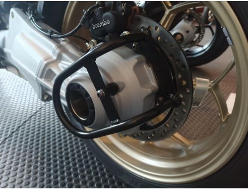 Agostini gimbal guard, black - suitable for Moto Guzzi V100