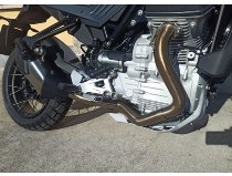 Set collettore Agostini + tubo d'interferenza, acciaio inox