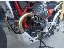 Agostini manifold set + interference pipe, stainless steel,