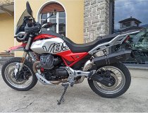 Scarico Agostini, X-Black, acciaio inox, nero, con carbonio,