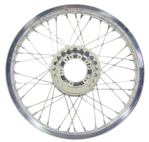 Front spoke wheel 2.15x18 flat shoulder, 40 spokes