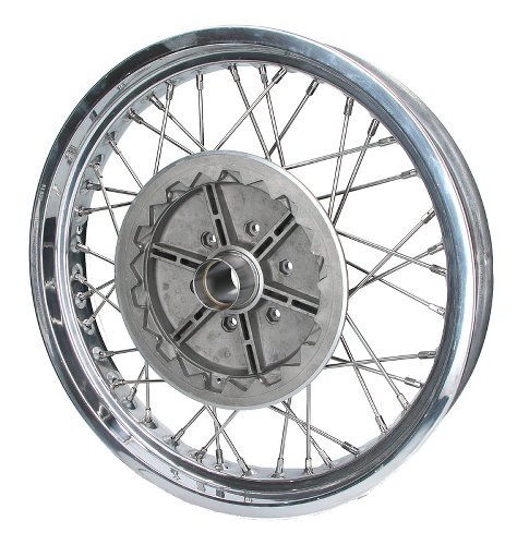 Spoken wheel 3.00x18 Flachsch. Hi