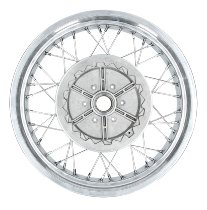 Rear spoke wheel 3.50x18 flat shoulder