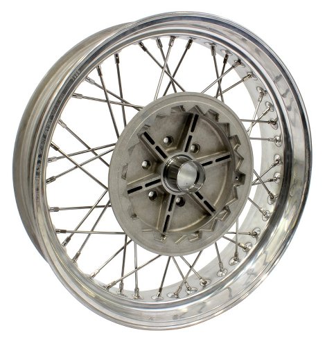 Speichenrad 4.25x18 Flachsch. Hi