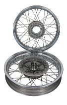 Moto Guzzi Spoked wheel kit 17 inch 3.5 x 4.25 flat