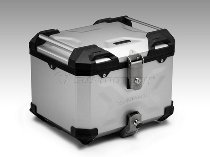 SW Motech TRAX ADV Aluminium Topcase, 38 l, silber