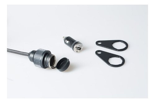 SW Motech Universal electrical kit cigarette lighter with
