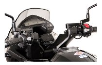 SW Motech GPS holder in the cockpit, black - Honda VFR 800 X