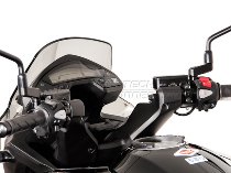 SW Motech GPS holder in the cockpit, black - Honda VFR 800 X