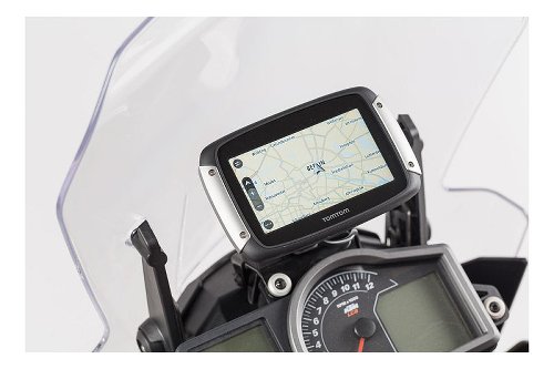 SW Motech GPS holder in the cockpit, black - KTM 1050 / 1090