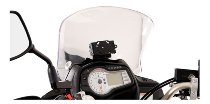 SW Motech GPS holder in the cockpit, black - Suzuki DL 650