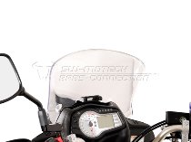 SW Motech GPS holder in the cockpit, black - Suzuki DL 650