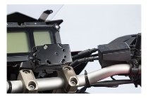 SW Motech GPS mount on handlebar, black - Yamaha MT-09