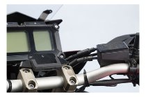 SW Motech GPS mount on handlebar, black - Yamaha MT-09