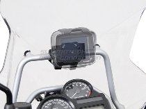 SW Motech GPS mount on tube, Ø 17 mm, glossy black