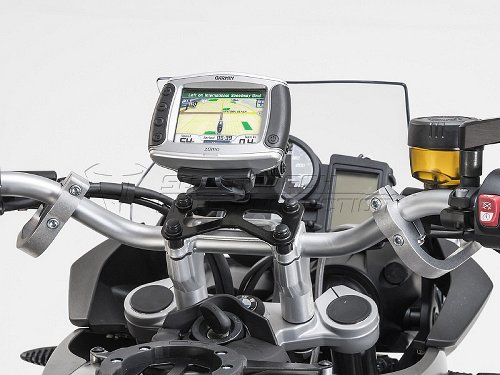 SW Motech Navi-Halter am Lenker, schwarz - BMW F 650 / 700 /