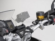 SW Motech Navi-Halter am Lenker, schwarz - BMW F 650 / 700 /