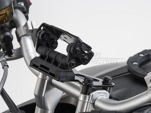 SW Motech Navi-Halter am Lenker, schwarz - BMW F 650 / 700 /