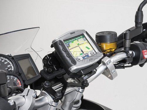 SW Motech Navi-Halter am Lenker, schwarz - BMW F 650 / 700 /
