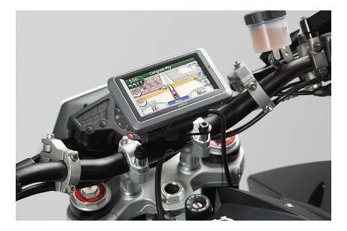 SW Motech GPS holder in the cockpit, black - BMW R nineT,