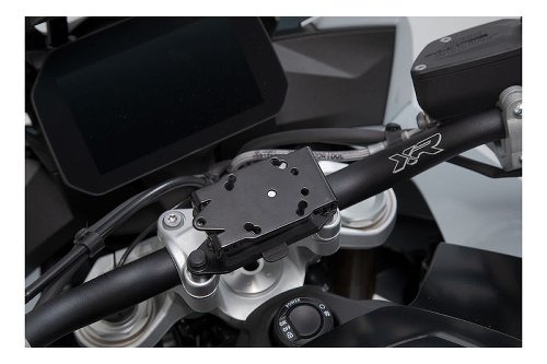 SW Motech GPS mount on handlebar, black - BMW G 310 GS, F