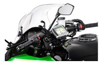 SW Motech GPS mount on handlebar, black - Kawasaki Ninja / Z