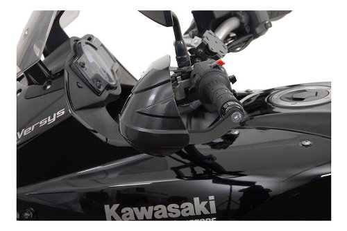 SW Motech BBSTORM hand protector kit, black - Kawasaki 650