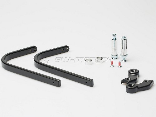 SW Motech BBSTORM Handguard kit black - hollow handle bars