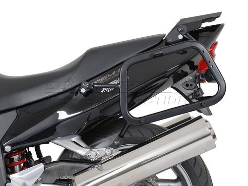 SW Motech EVO Pannier rack, black - Honda CBR 1100 XX