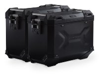 SW Motech TRAX ADV aluminum case complete system, black, 45