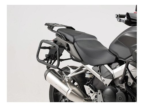 SW Motech EVO Pannier racks, black - Honda VFR 800 X